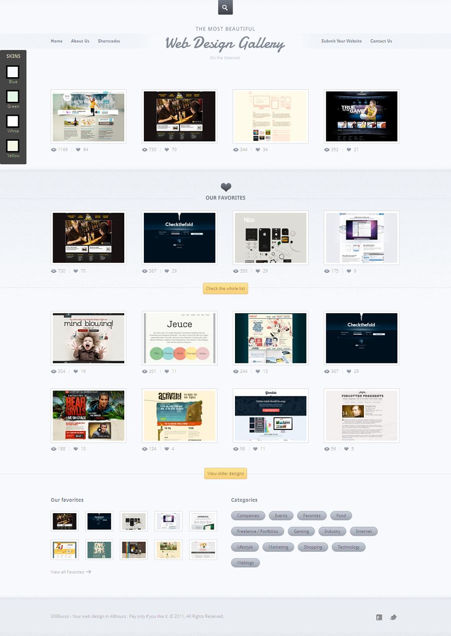 Web Design Showcase