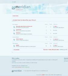 Meridian phpBB Style
