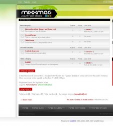 Mixxmag phpBB Style