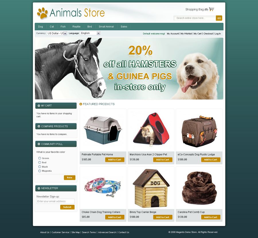 MAG070097 – Animal Store