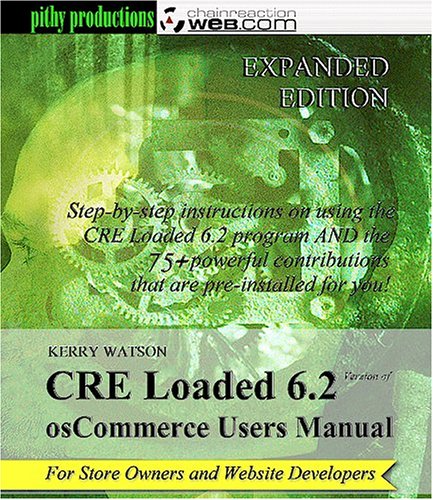 CRE Loaded 6.2 osCommerce Users Manual