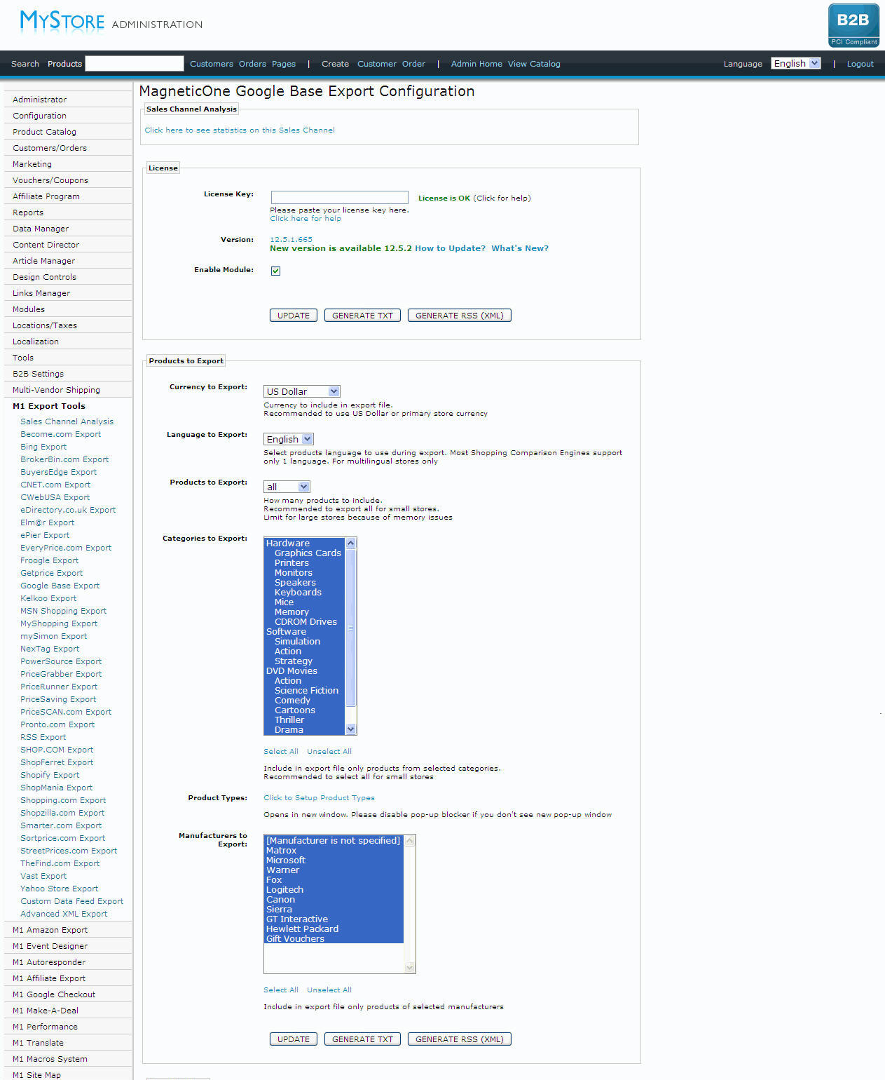 CRE Loaded Custom Data Feed