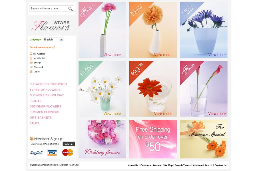 MAG070106 – Flower Store