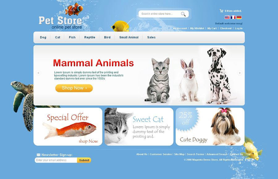MAG070108 – Pet Store