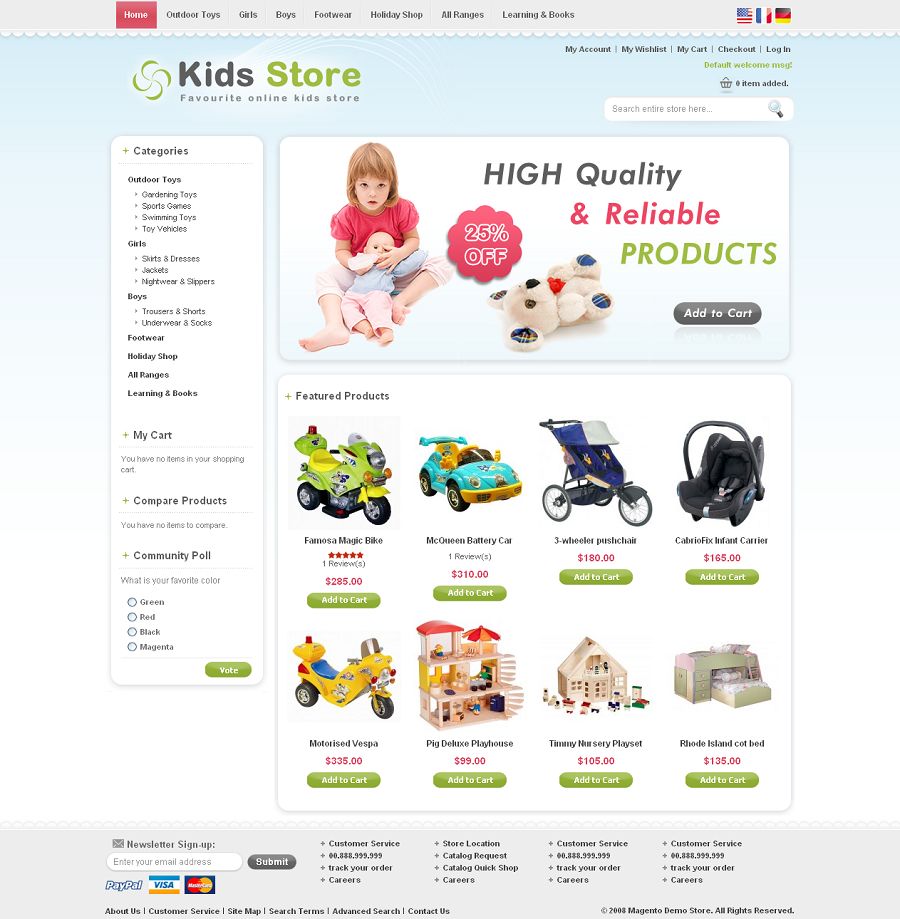 MAG070111 – Kids Store