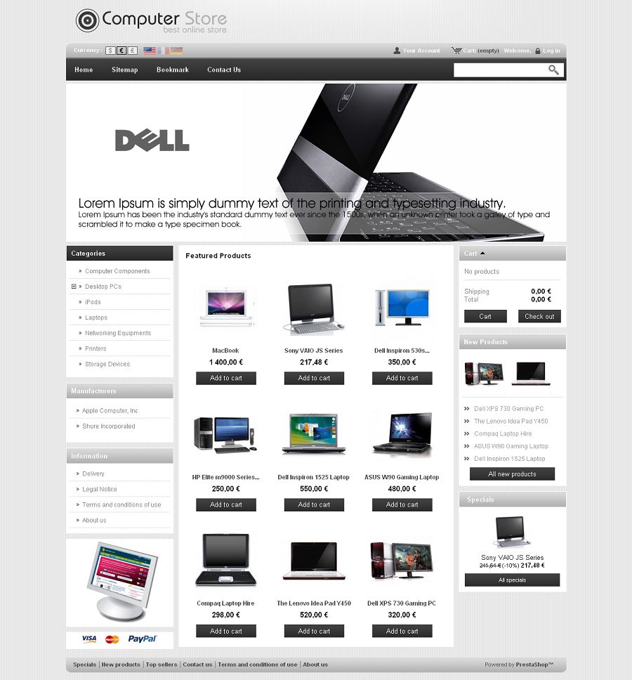 PRS010001 – Computer Store