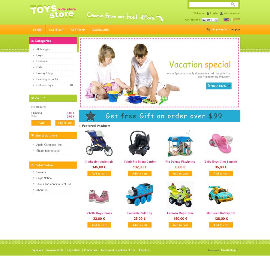 PRS010003 – Toys Store