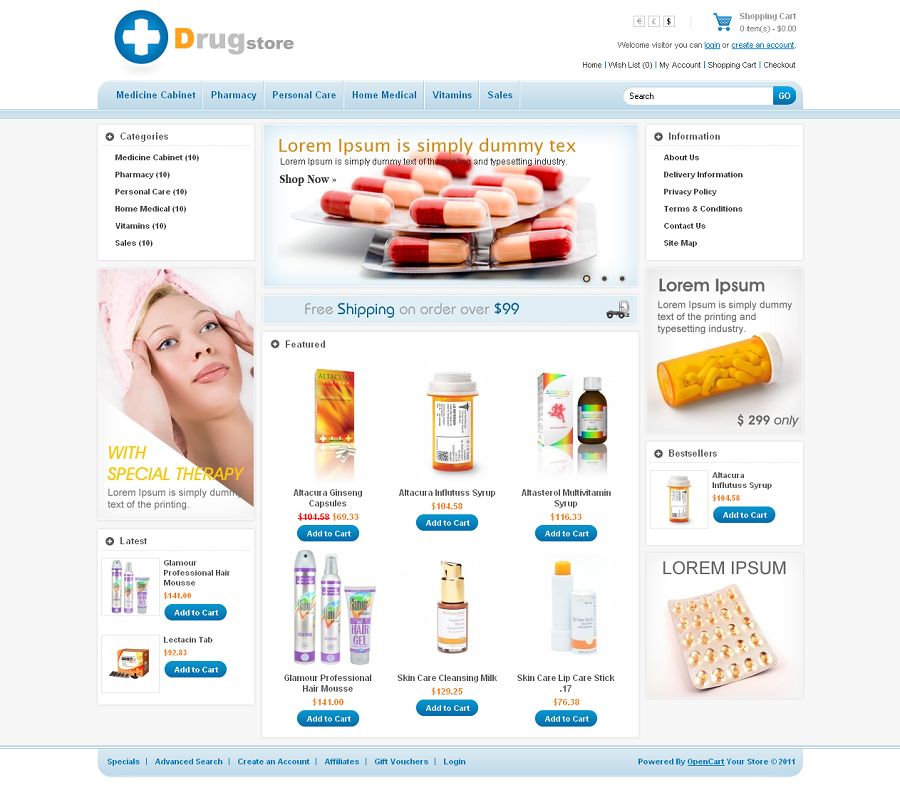 OPC010008 – Drug Store