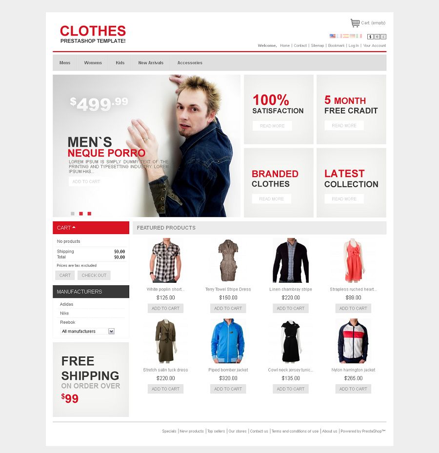 PRS010012 – Clothes Store