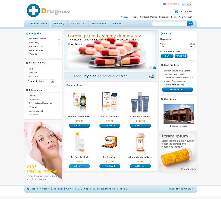 PRS010014 – Drug Store