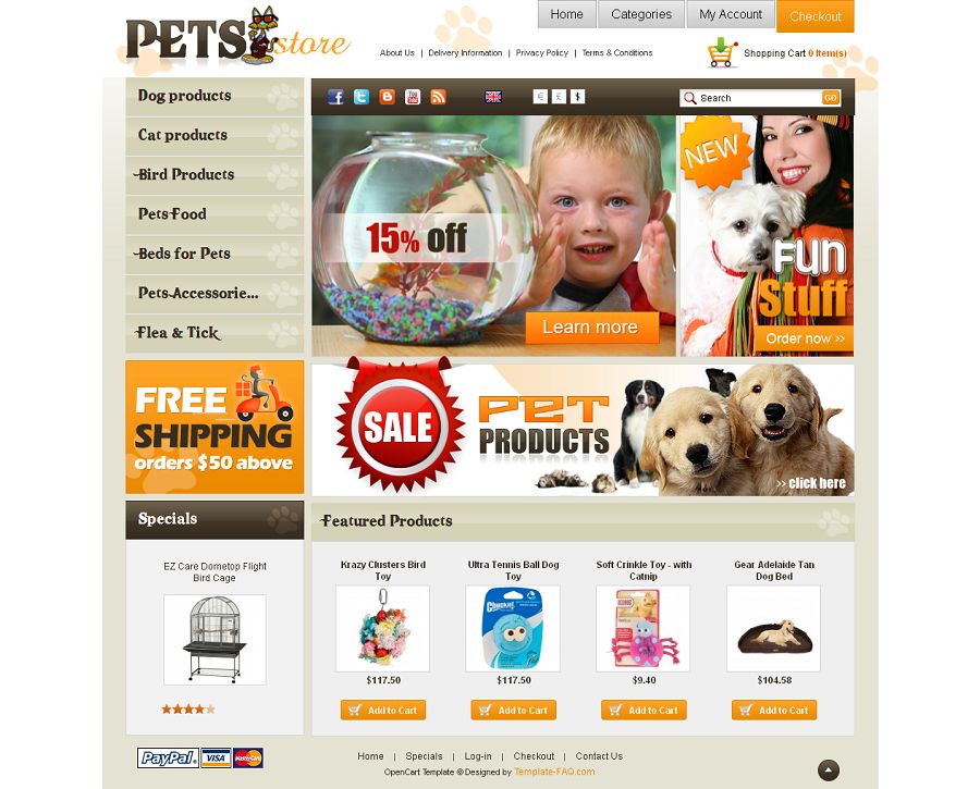 OC04A00499 – Pet Store