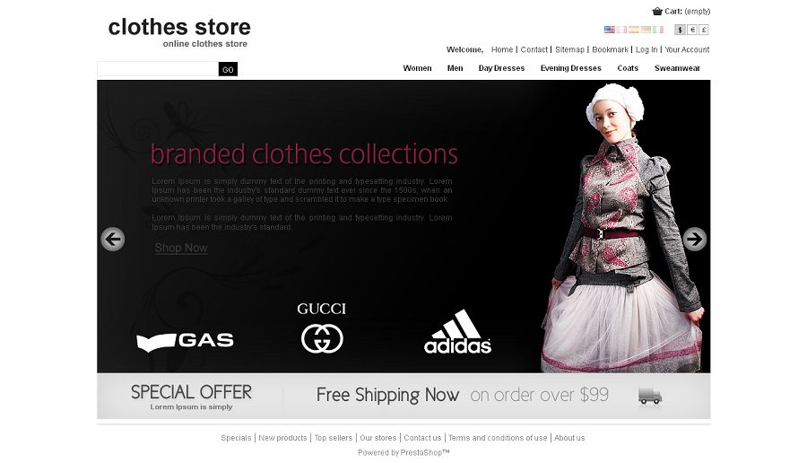 PRS010021 – Clothes Store