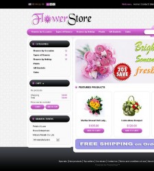 PRS010025 – Flower Store