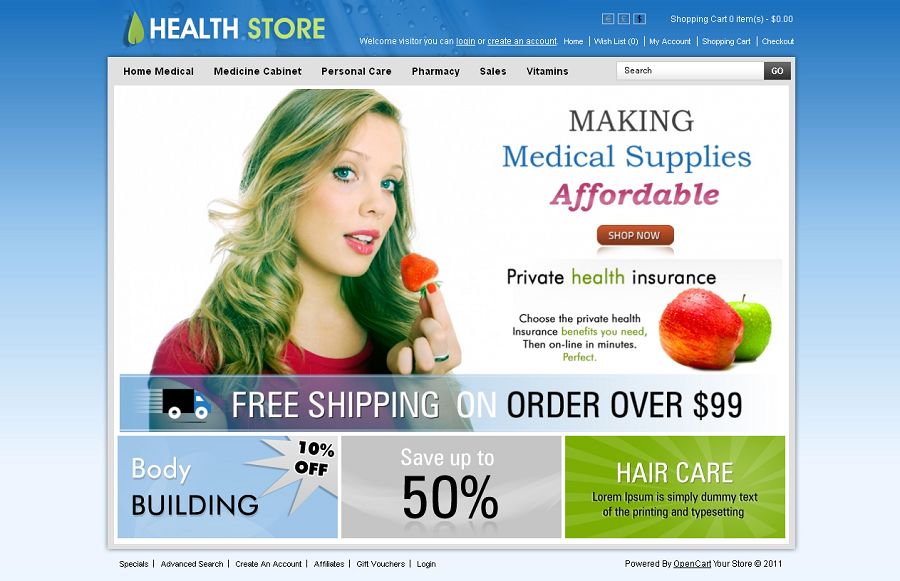 OPC020036 – Health Store