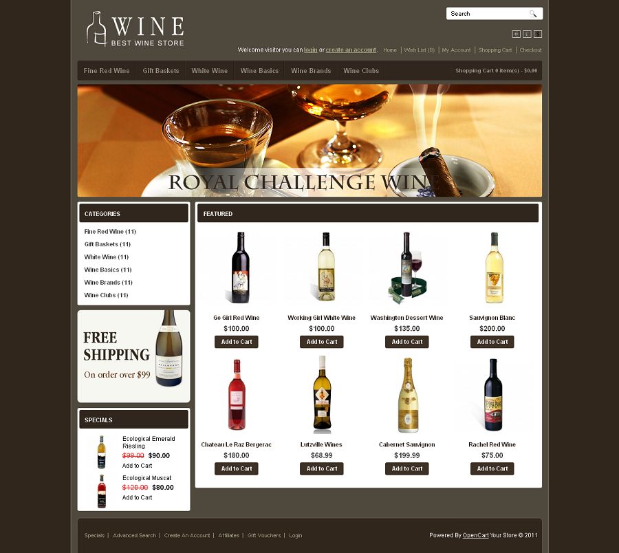 OPC020043 – Wine Store