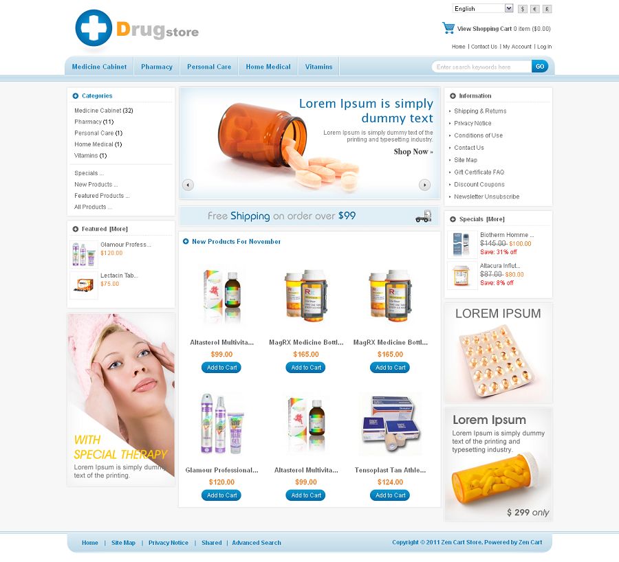 ZEN010009 – Drug Store