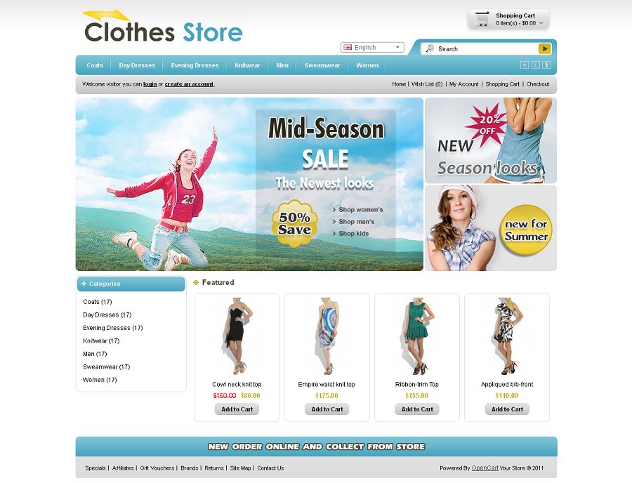 OPC030059 – Clothes Store