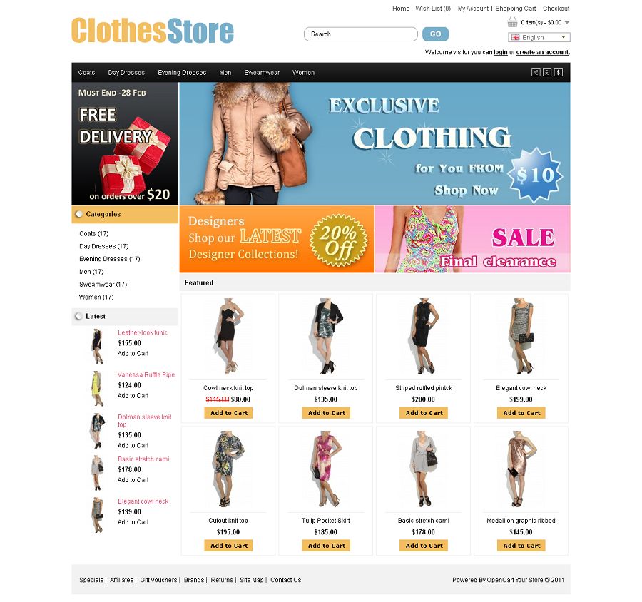 OPC030072 – Clothes Store