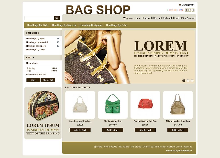 PRS030060 – Fashion Bag Store