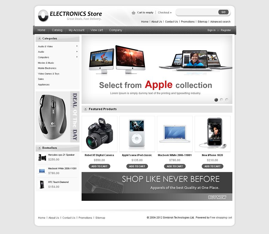 CST010010 – Electronics Store