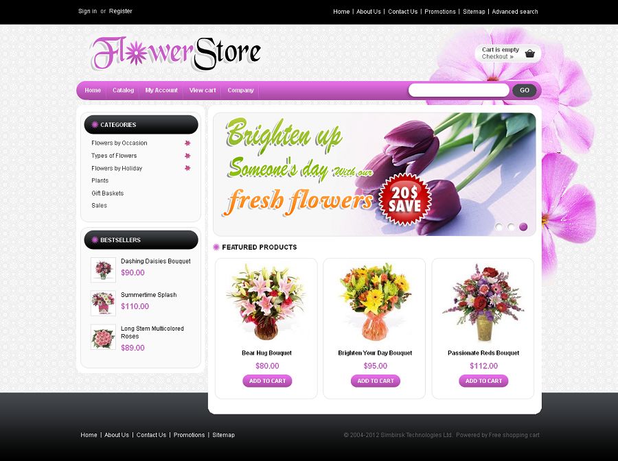 CST010017 – Flower Store