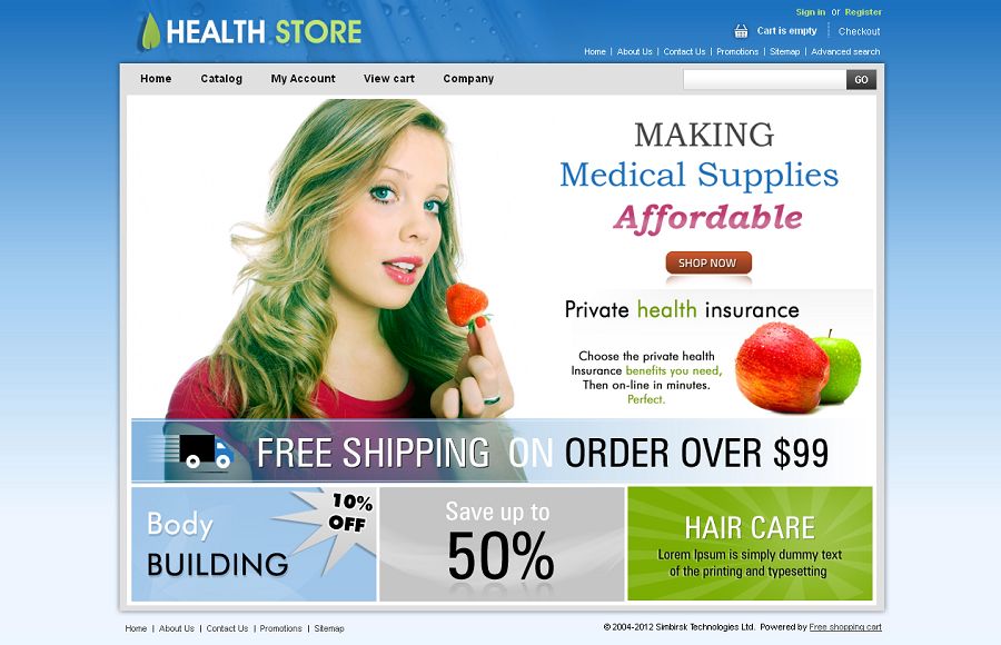CST010023 – Health Care Store