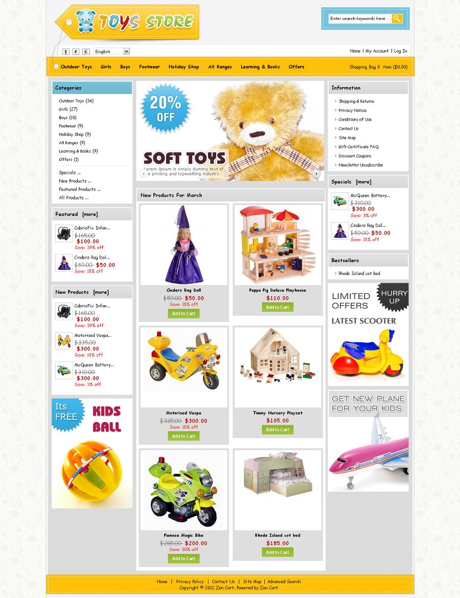 ZEN020050 – Toys Store
