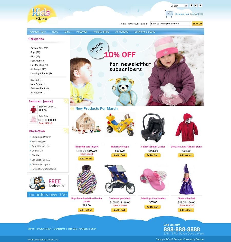 ZEN030056 – Kids Store