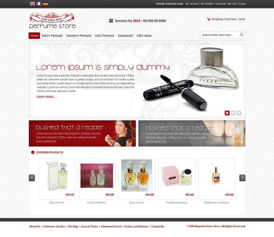 MAG080121 – Perfume Store