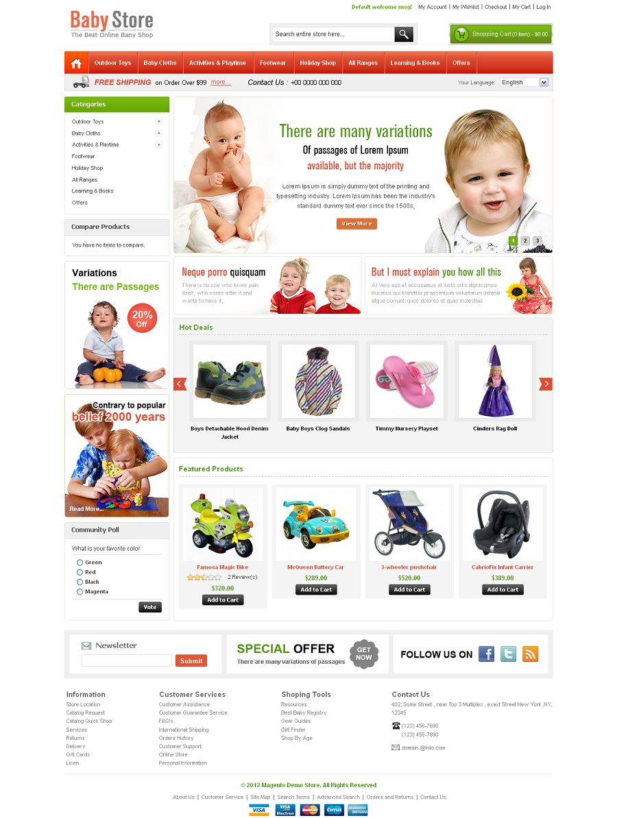 MAG080122 – Baby Store
