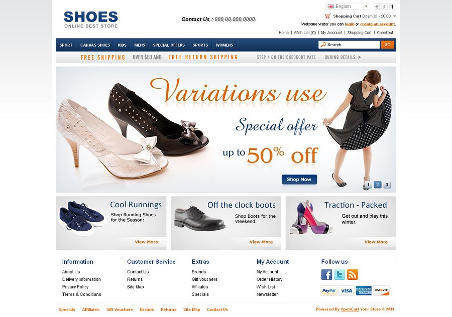 OPC040086 – Shoes Store