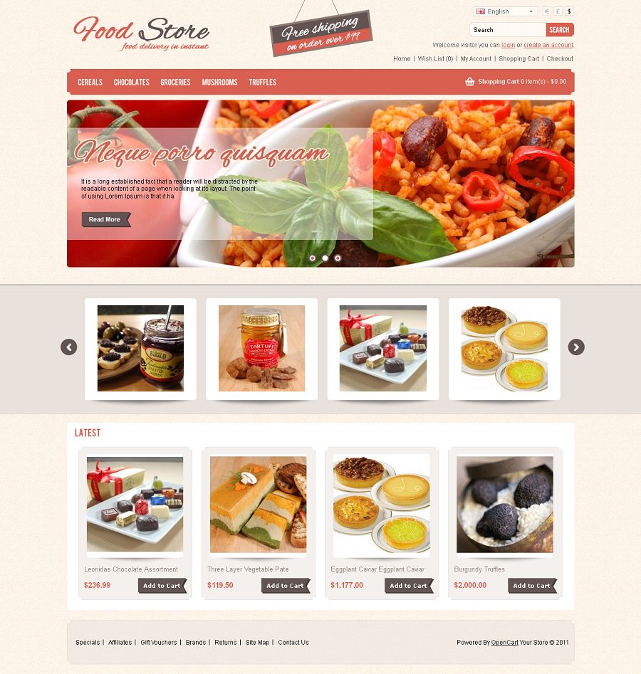 OPC040088 – Food Store