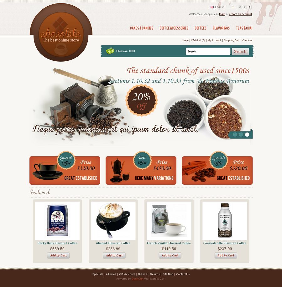 OPC040092 – Chocolate Store