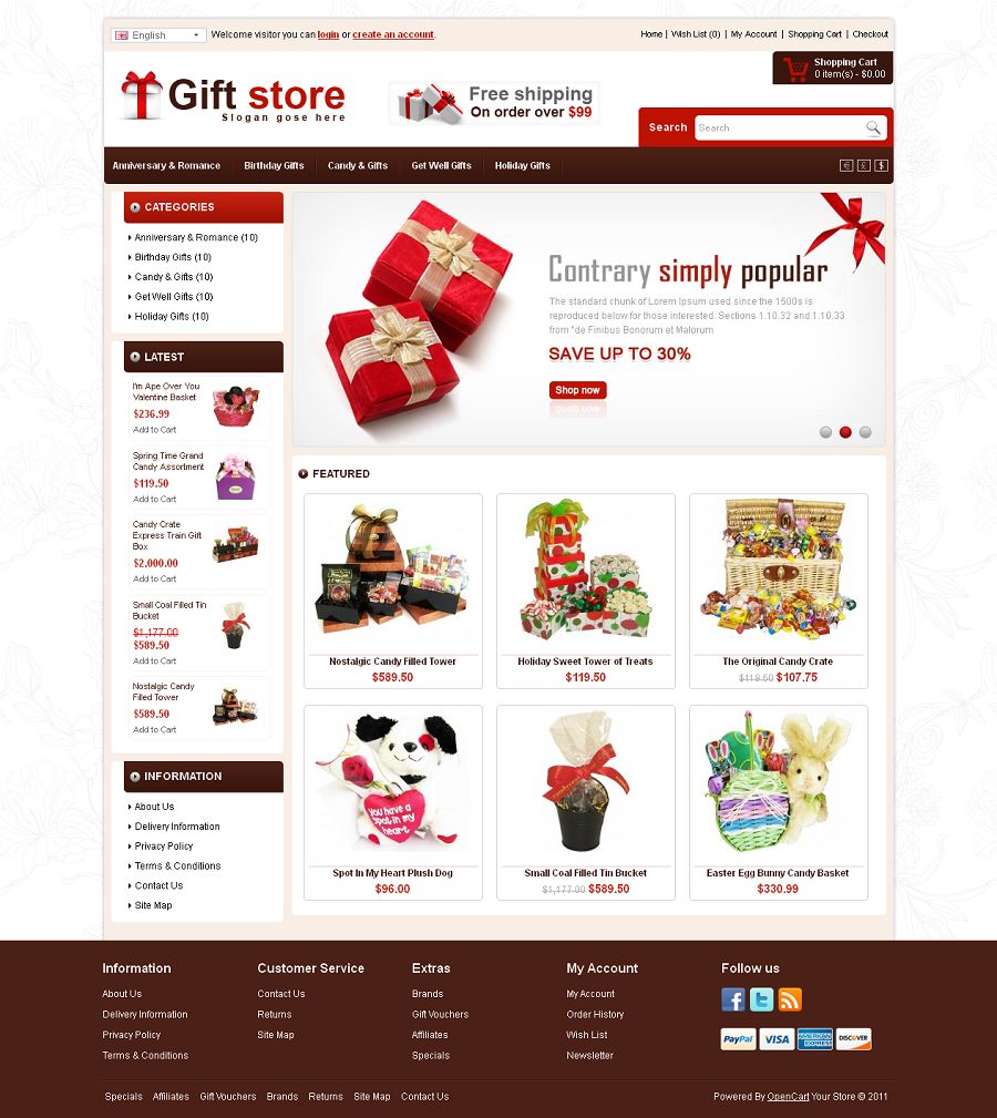 OPC040096 – Gift Store