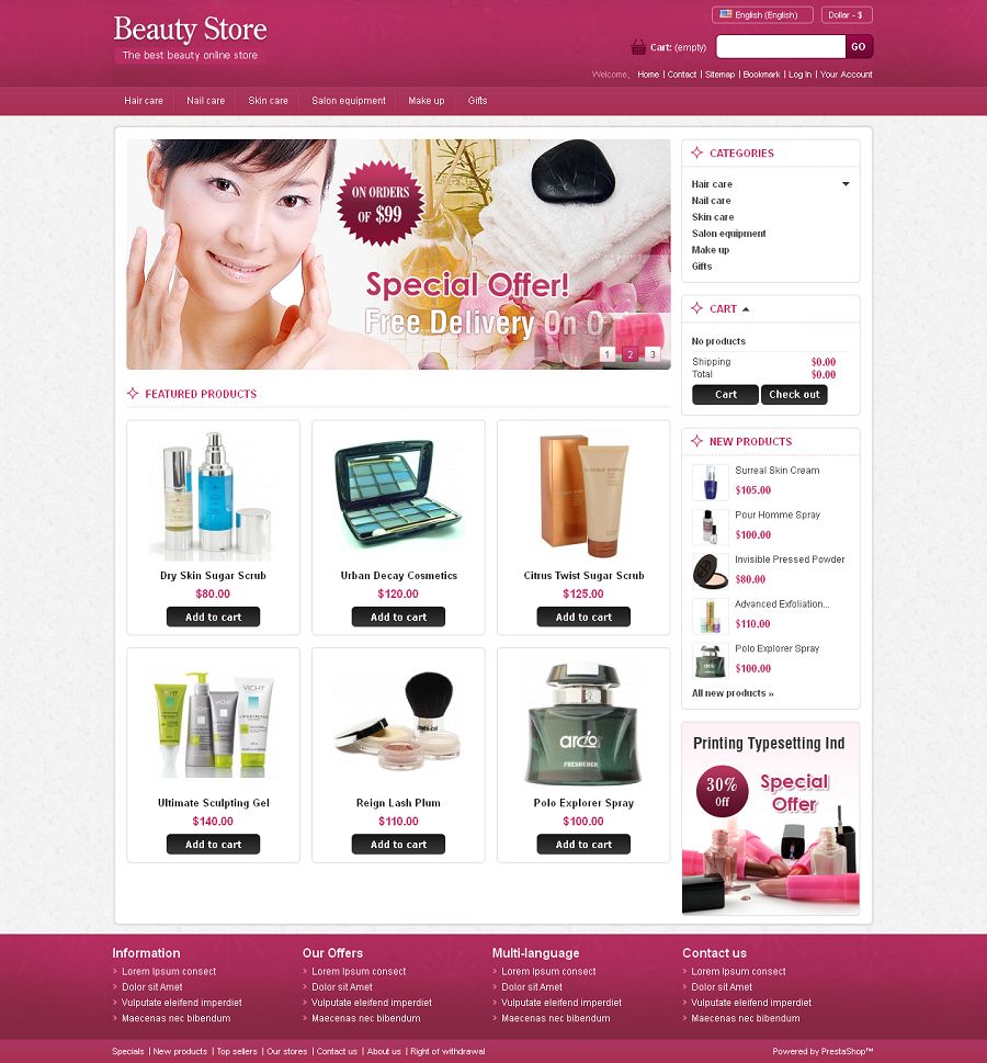 PRS040082 – Beauty Store