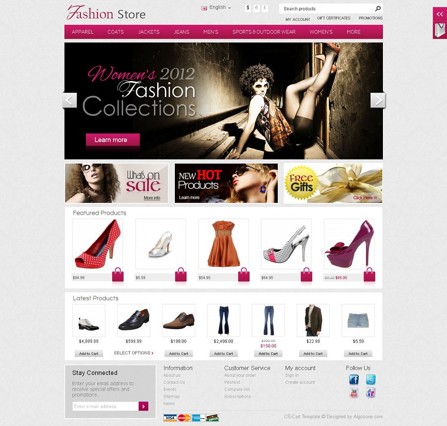 CS03C00543 – Fashion Store