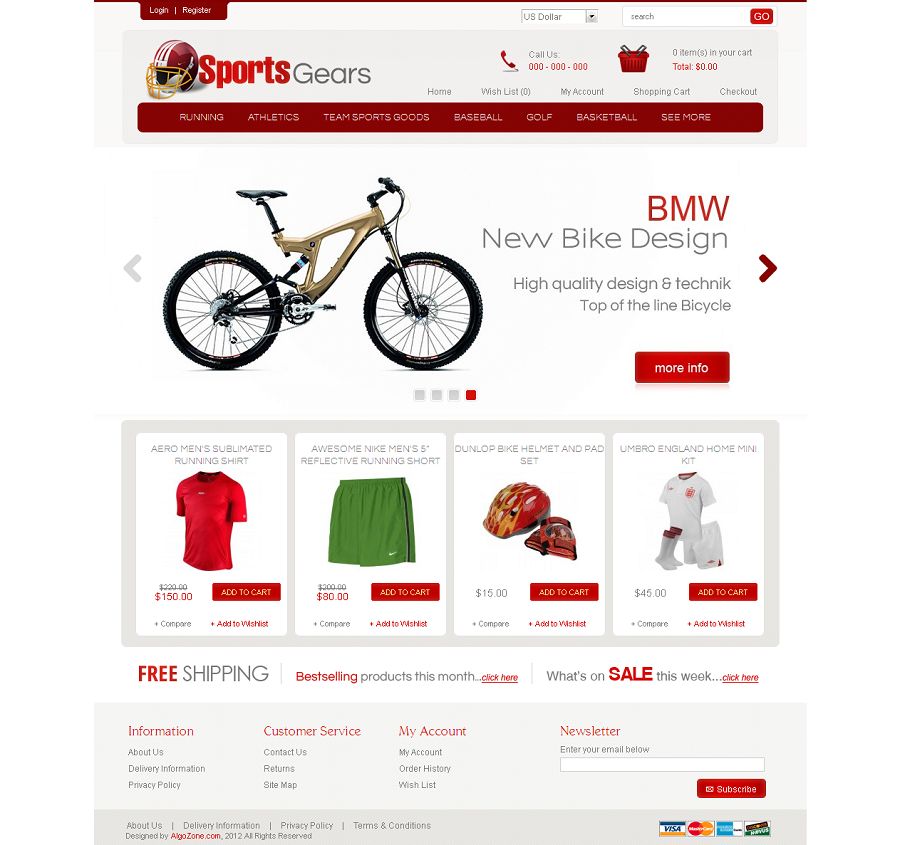 OC01A00550 – Sports Store