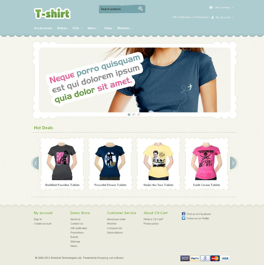 CST020032 – T-Shirt Store