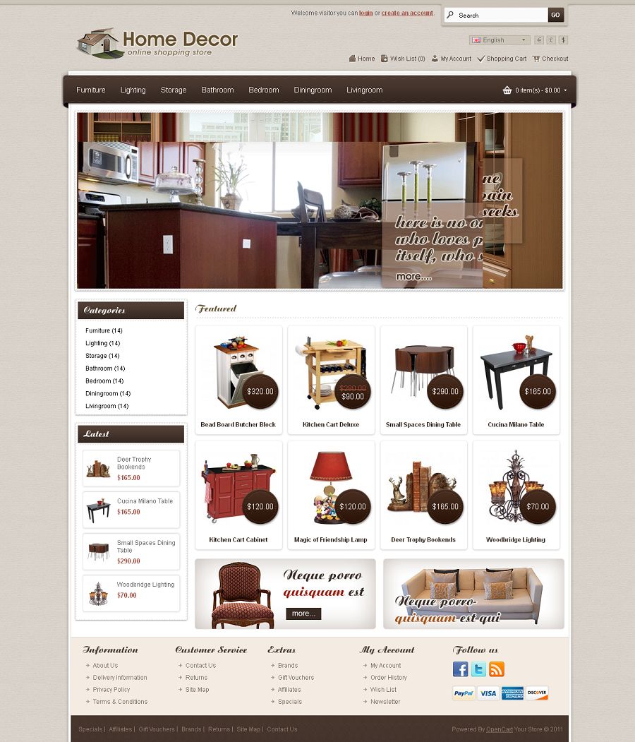 OPC050113 – Furniture Store