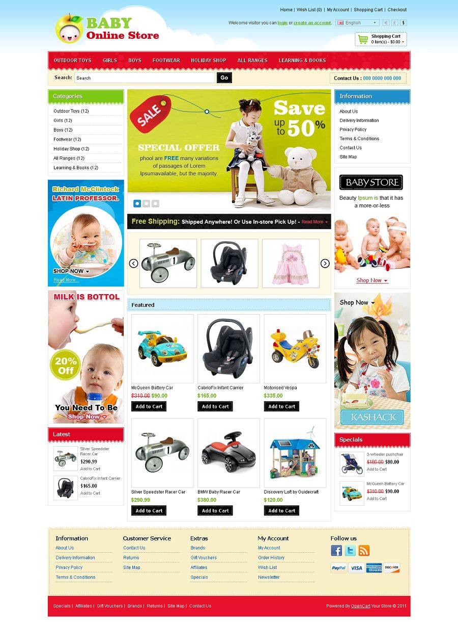 OPC050115 – Kids Store