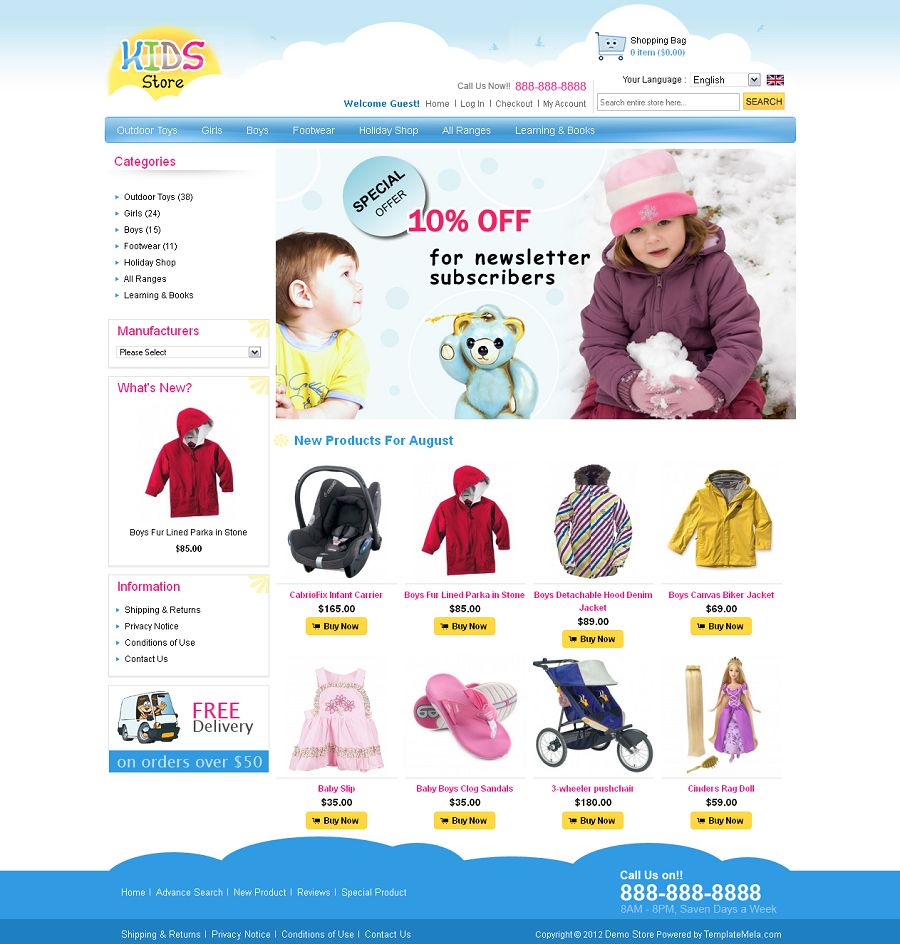 OSC010004 – Kids Store