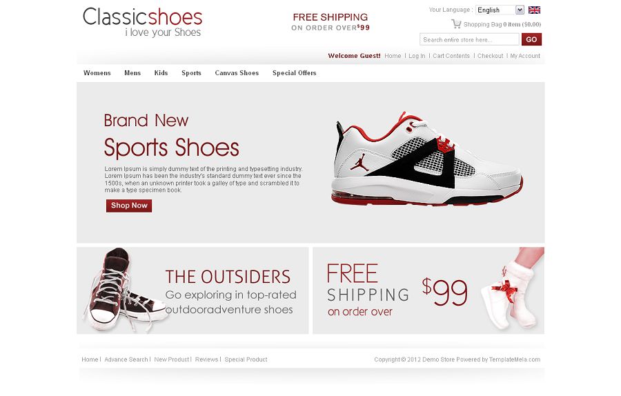 OSC020026 – Shoes Store