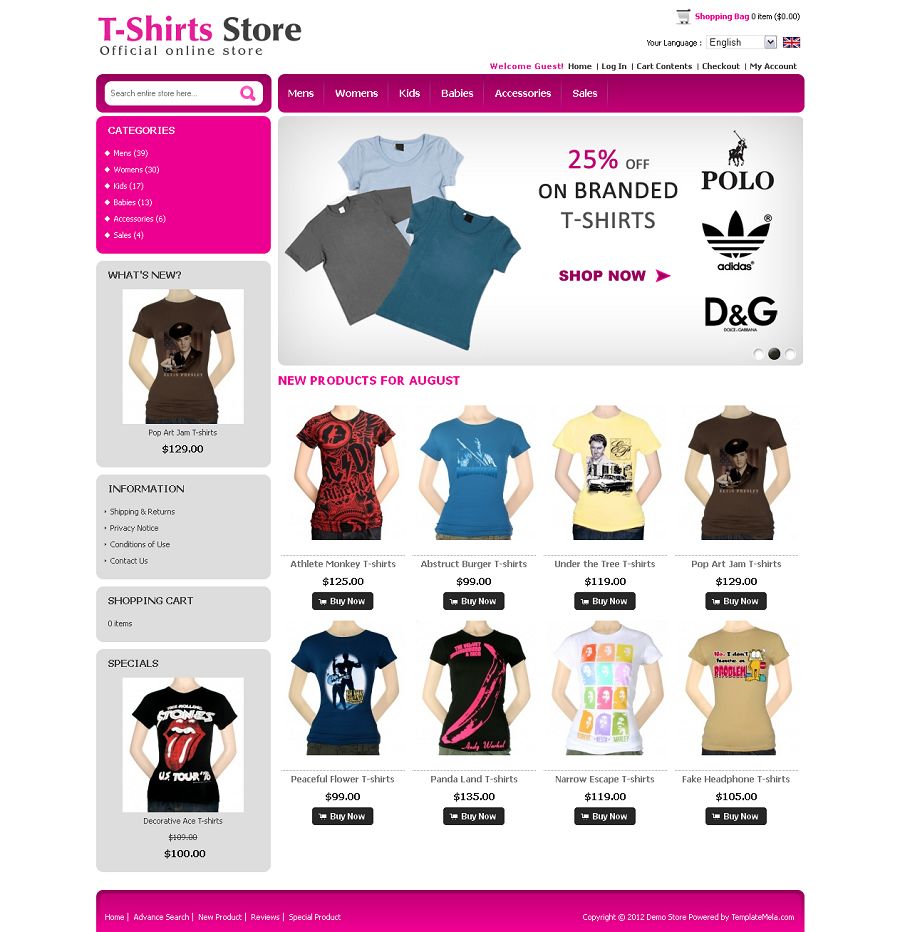 OSC020035 – T-Shirt Store