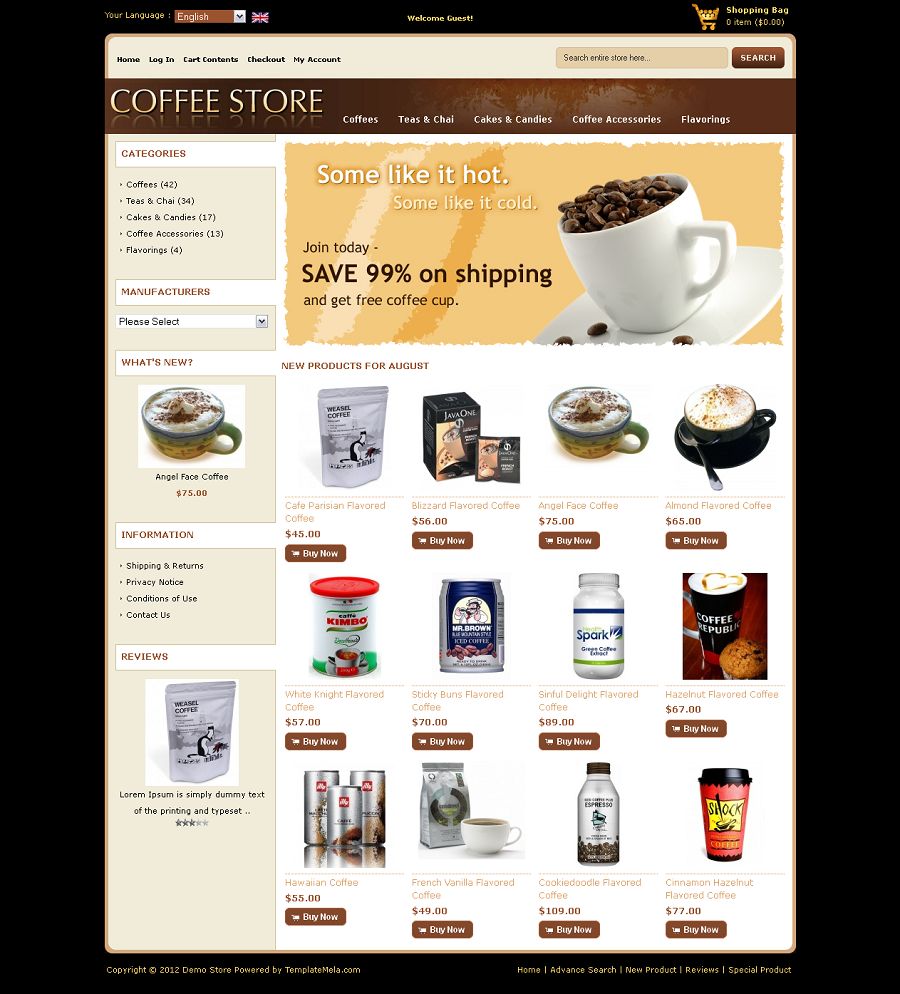 OSC020037 – Coffee Store