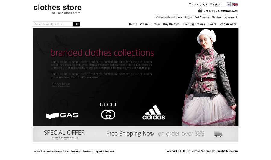 OSC020040 – Clothes Store