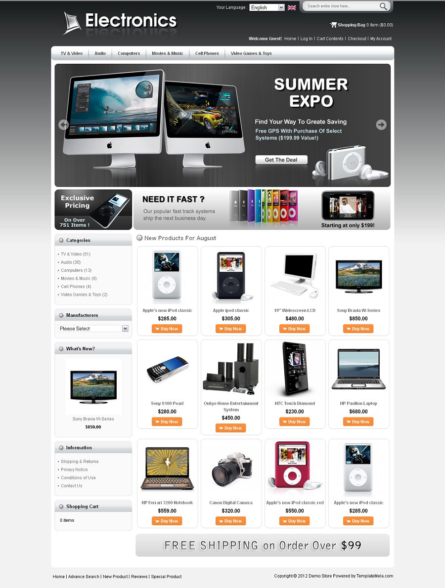 OSC030057 – Electronics Store