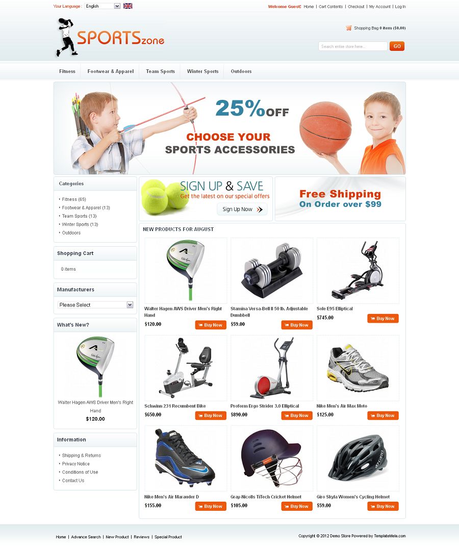 OSC030060 – Sports Store