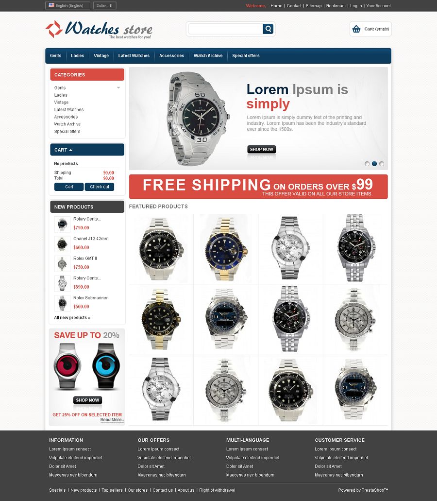 PRS040099 – Watch Store