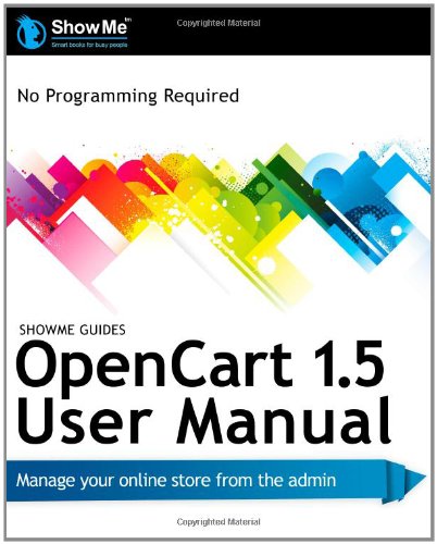 ShowMe Guides OpenCart 1.5 User Manual