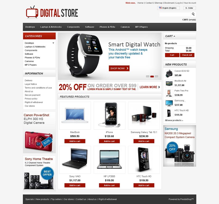 PRS050103 – Digital Store